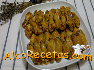 Alitas de pollo al horno