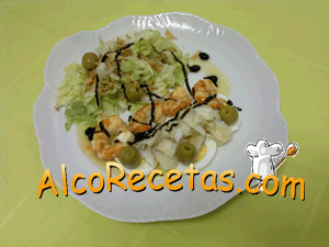 Ensalada de bacalao