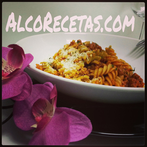 macarrones con picadillo de chorizo en olla GM