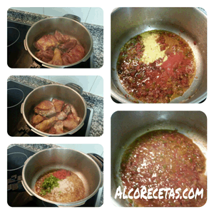 Pitu agridulce (paso a paso)